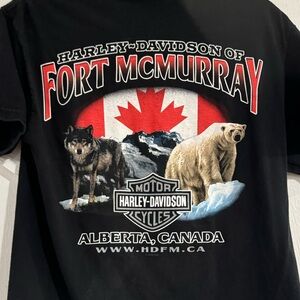 Vintage Harley Davison tee.